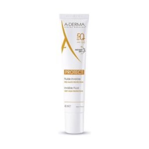 Protetor Solar Facial A-Derma Protect Fluido Invisível FPS 50+ (40 ml)