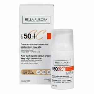 CC Cream Anti-Manchas Bella Aurora 2526113 Tom Claro 30 ml com FPS50